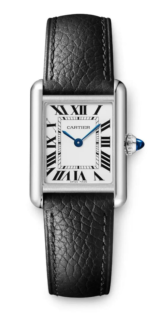 Cartier Tank Américaine Yellow Gold Leather Strap Watch