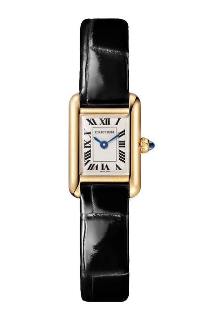 Cartier Tank Américaine Yellow Gold Leather Strap Watch